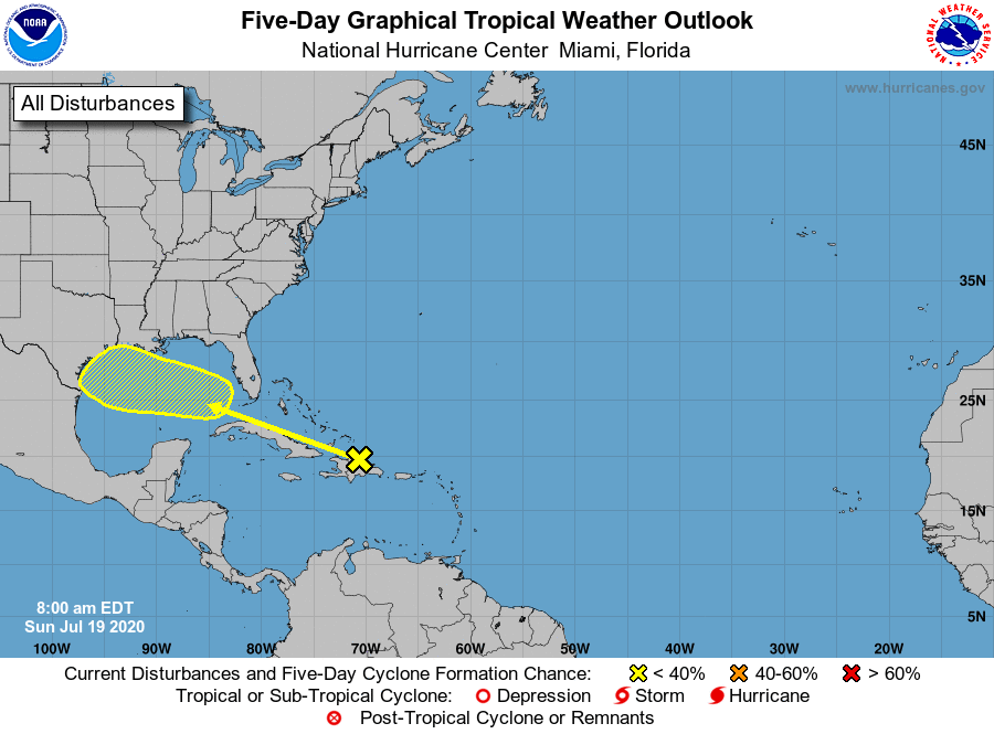 Five-Day Graphical Tropical Weather Outlook